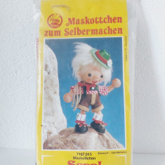 Jucarie veche mascota Knorr Seppl do-it-yourself anii 60-70 Germania colectie