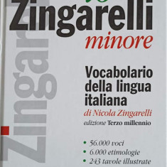 LO ZINGARELLI MINORE. VOCABOLARIO DELLA LINGUA ITALIANA-NICOLA ZINGARELLI