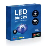 Jucarie - Seturi de constructie cu lumini Stax - Junior (15 piese), Open Brick Source