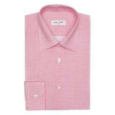 Camasa barbati rosie cu print C001SL