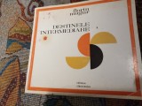 DESTINELE INTERMEDIARE - FLORIN MUGUR, CU DEDICAȚIE AUTOGRAFĂ PT. NINA CASSIAN