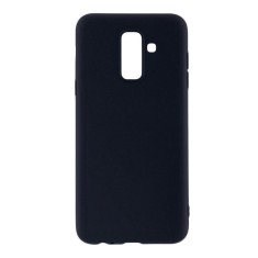 Husa Telefon Silicon Samsung J8 2018 j810 A6+ A605 Matte Black