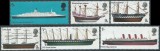 Marea Britanie 1969 - Vapoare, serie neuzata