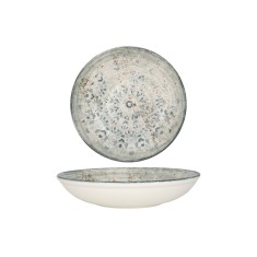 Rinart Farfurie ad&acirc;ncă - Fade - Porţelan - 23 cm (900cc) - set de 6