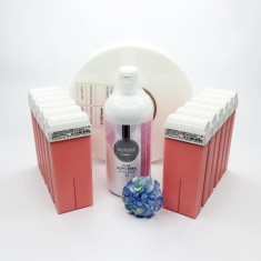 Set 12 Flacoane Ceara Titaniu Epilare Par Gros