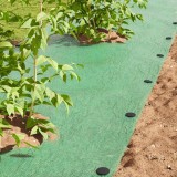 vidaXL Pegs din plastic 500 pcs Negru 3 x 11 cm Plastic 4009764