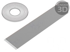 Cablu Bandă 1,27mm 16x26AWG PVC 100FT