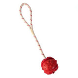 Jucărie pentru c&acirc;ini- minge plutind pe o funie, 7 cm, Trixie