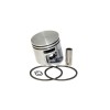 Piston Drujba Stihl MS251, 44mm, Bolt 10mm, Compatibil PowerX - Kit Complet: Segmenti, Bolturi, Sigurante
