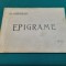 EPIGRAME/ AL.J. GORĂNESCU / 1933 * 3