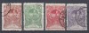 ROMANIA 1906 LP 57 TORCATOAREA EMISIUNE DE BINEFACERE SERIE STAMPILATA, Stampilat