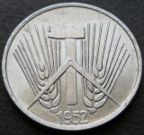 Moneda 1 PFENNIG - RD GERMANA/ GERMANIA DEMOCRATA, anul 1952 *cod 2873 A = A.UNC, Europa, Aluminiu