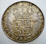 1.536 SUEDIA GUSTAF VI ADOLF 1 KRONA 1964 U ARGINT