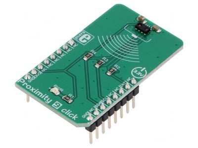 Senzor Proximitate I2C VCNL4040 cu Mufă pe Click Board foto