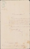 237S Numirea &icirc;n funcția de inginer adjunct al județului Vaslui a inginerului Prosper Vojen, 1875, semnat olograf de inginerul-șef al județului Vaslui