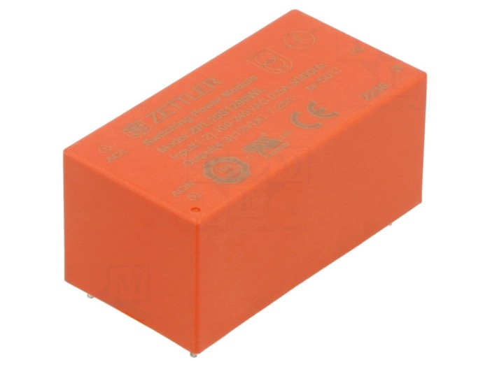 Convertor AC/DC 15W 12VDC