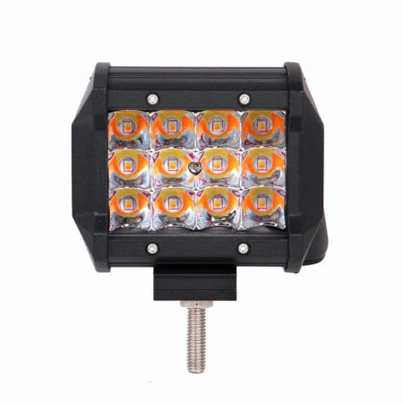 Proiector LED Auto OFFROAD 36W , 12v-24v , Alb Si Galben, Functie Stroboscop