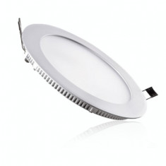 Panou LED Ultra Slim 18W lumina alb rece rotund 20cm