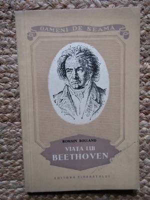Viata lui Beethoven-Romain Rolland foto