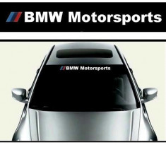 Sticker parasolar auto BMW Motorsport foto