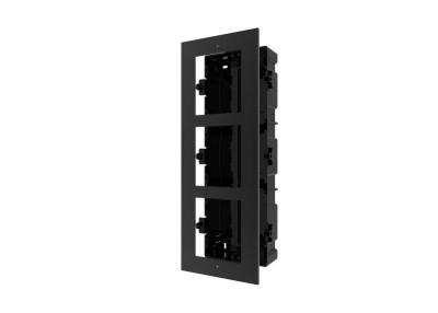 Panou frontal pentru 3 module videointerfon modular Hikvision DS-KD- ACF3; foto