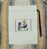 Saculet Vintage pentru lenjerie din bumbac