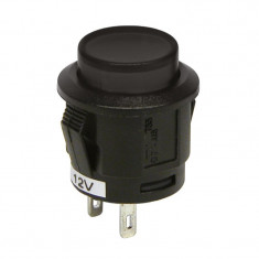 Intrerupator tip buton cu revenire Negru 12V 20A CAR0810684