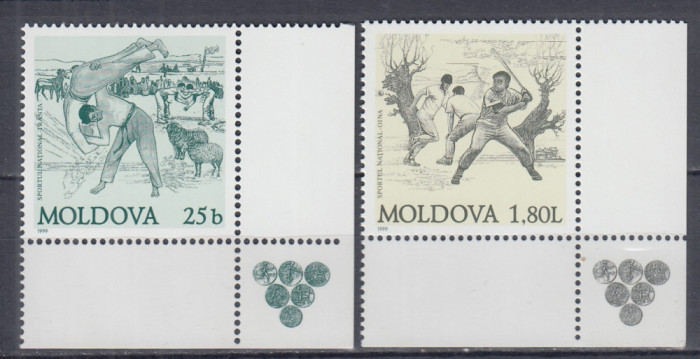 MOLDOVA 1999 SPORTURI NATIONALE SERIE MNH