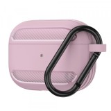 Husa Techsuit Carbon pentru Apple AirPods Pro 2 / Pro, Roz