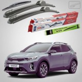Cumpara ieftin Ștergătoare Kia Stonic YB SUV 2017-prezent | Set Față și Spate Flat &ndash; TeamCar&reg;