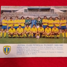 Foto fotbal - echipa FC PETROLUL PLOIESTI (sezonul 1980-1981)