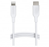 Cablu de incarcare USB-C la Lightning ABS Amazon Basics, pentru Apple, 1 metru, alb - RESIGILAT