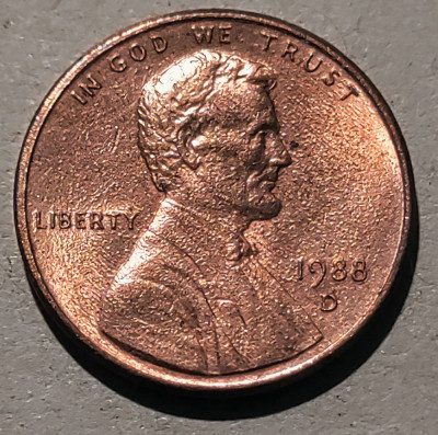 1 cent USA - SUA - 1988 D foto