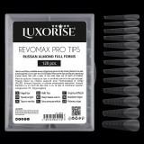 Cumpara ieftin Tipsuri Reutilizabile REVOMAX PRO TIPS LUXORISE Russian Almond pentru Polygel si gel, 120 buc