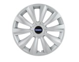 Cumpara ieftin Set 4 capace roti Delta cromat R15 pentru gama auto Volvo, Autohelix MSA