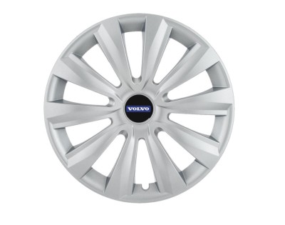 Set 4 capace roti Delta cromat R15 pentru gama auto Volvo foto