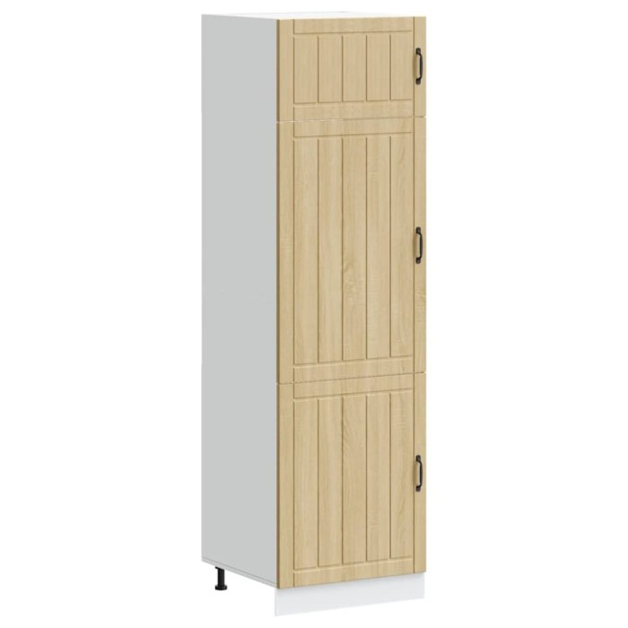 vidaXL Dulap de bucătărie &bdquo;Lucca&rdquo; din lemn de stejar Sonoma 853870