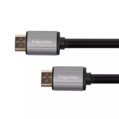 Cablu HDMI - HDMI 1m V2.0 4K UHD 60Hz Basic KRUGERMATZ