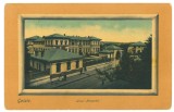 5424 - GALATI, RAMA, High School, Romania - old postcard - used - 1913