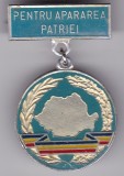 INSIGNA PIONIER Medalie Pentru apararea patriei Aluminiu email la cald, Romania de la 1950