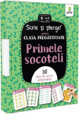 Cumpara ieftin Primele socoteli. Scrie si sterge! - Clasa pregatitoare, Gama