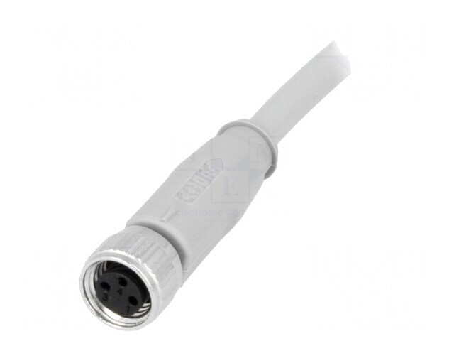 Conector M8 3m 3-PIN Drept Cablu Mufă IP67
