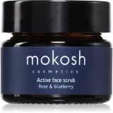 Mokosh Rose &amp; Blueberry exfoliant iluminator 15 ml