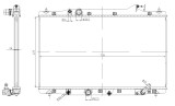 NRF 550040 Radiator, racire motor