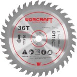 Disc panza circulara Worcraft pentru CMCS-S20LiB, 115 x 9,5 mm, 36T