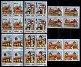 Cumpara ieftin RO 2002 ,LP 1582 ,&quot; Cetati sasesti-Transilvania&quot; ,bloc X4+EROARE catalogata, MNH, Nestampilat