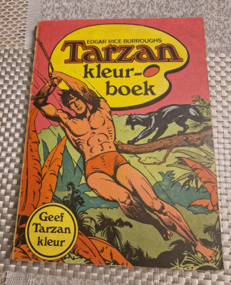 Tarzan Edgar Rice Burroughs ( carte de colorat ) foto