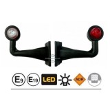 2 x Lampi de marcare laterale pentru Remorca LED E9 12v 24v