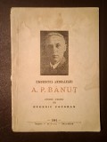 Umoristul Ardealului - A. P. Bănuț: studiu critic de Eugeniu Potoran (1944) (dedicație/ autograf) (puțin uzată)