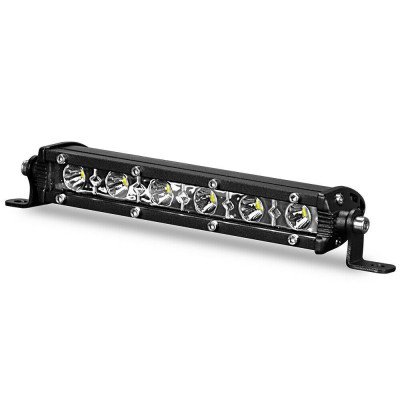 LED Bar Auto 18W Super Slim (35 mm) 12/24V, 1530 Lumeni, 7&amp;amp;quot;/18cm, Spot Beam - B18-18W foto